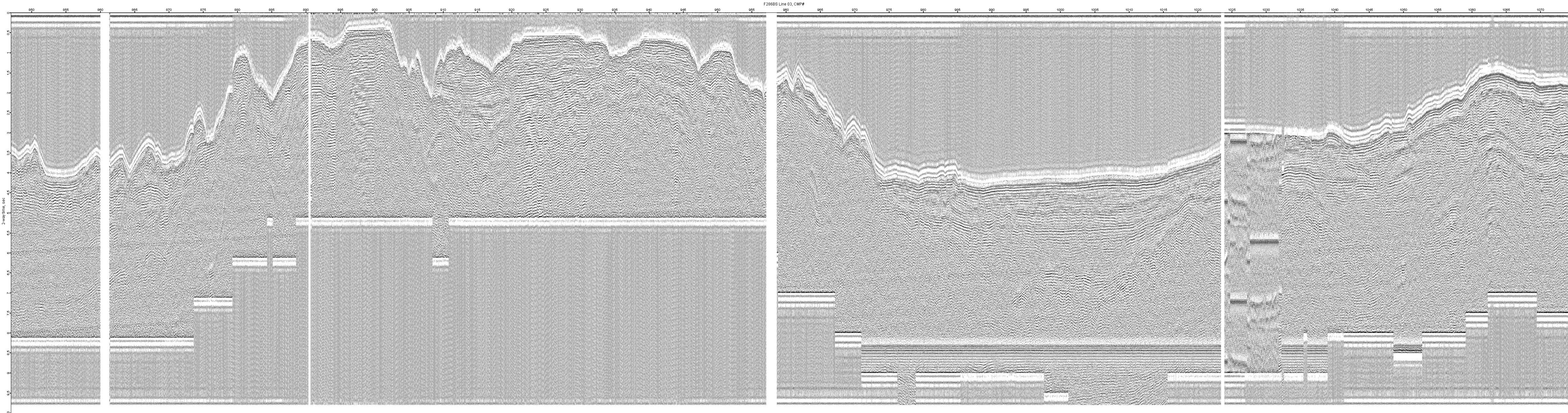 image of seismic data