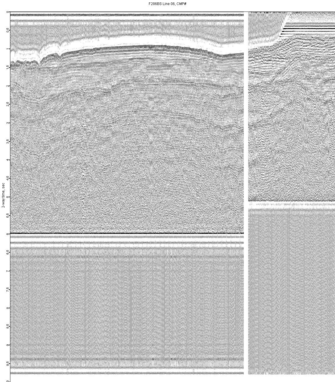 image of seismic data