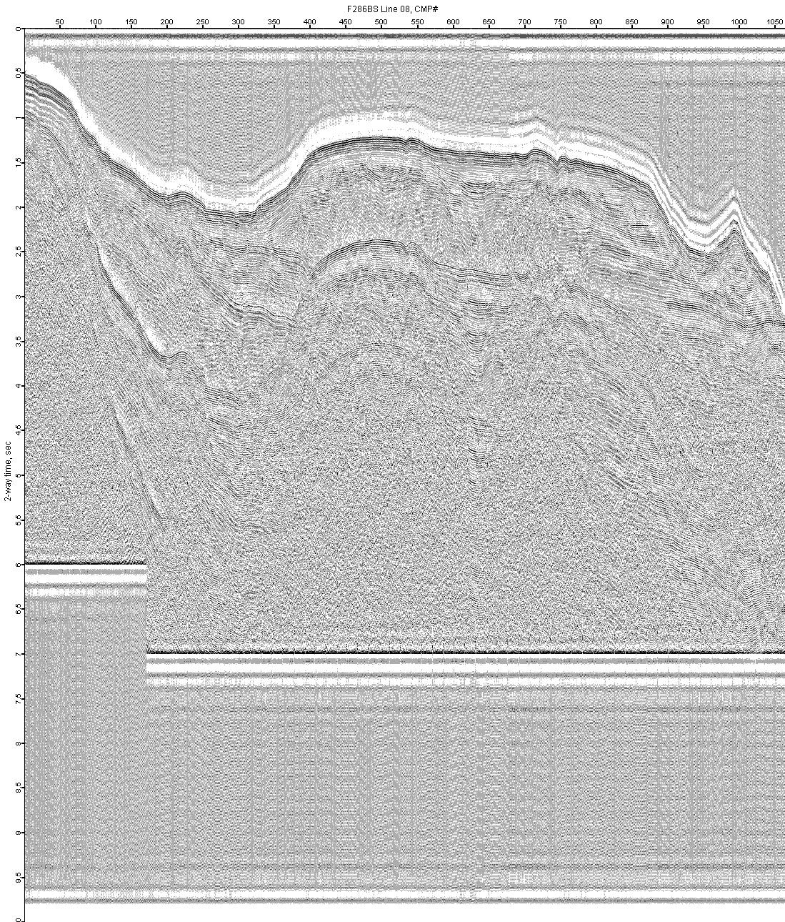 image of seismic data