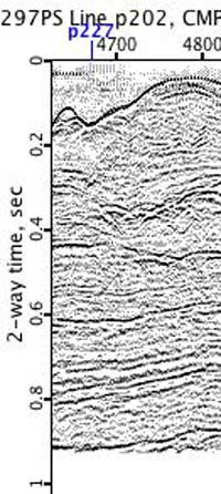 image of seismic data