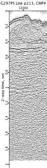 image of seismic data