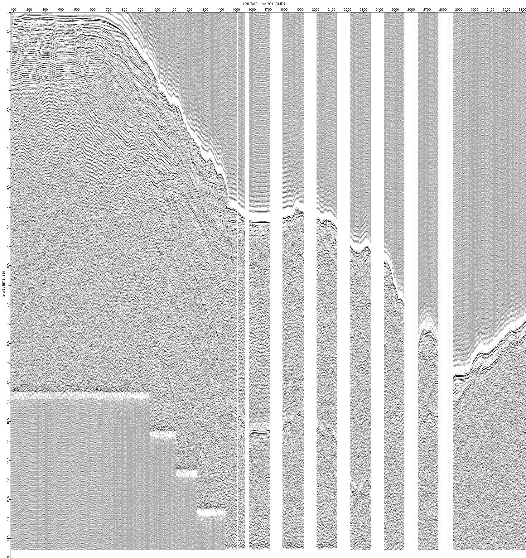 image of seismic data