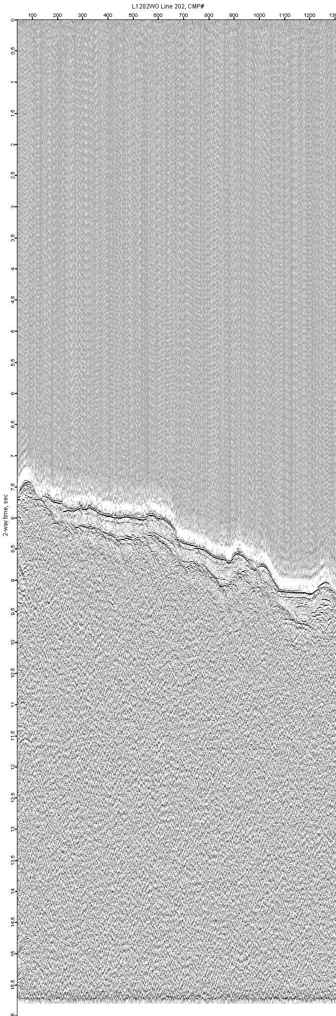 image of seismic data