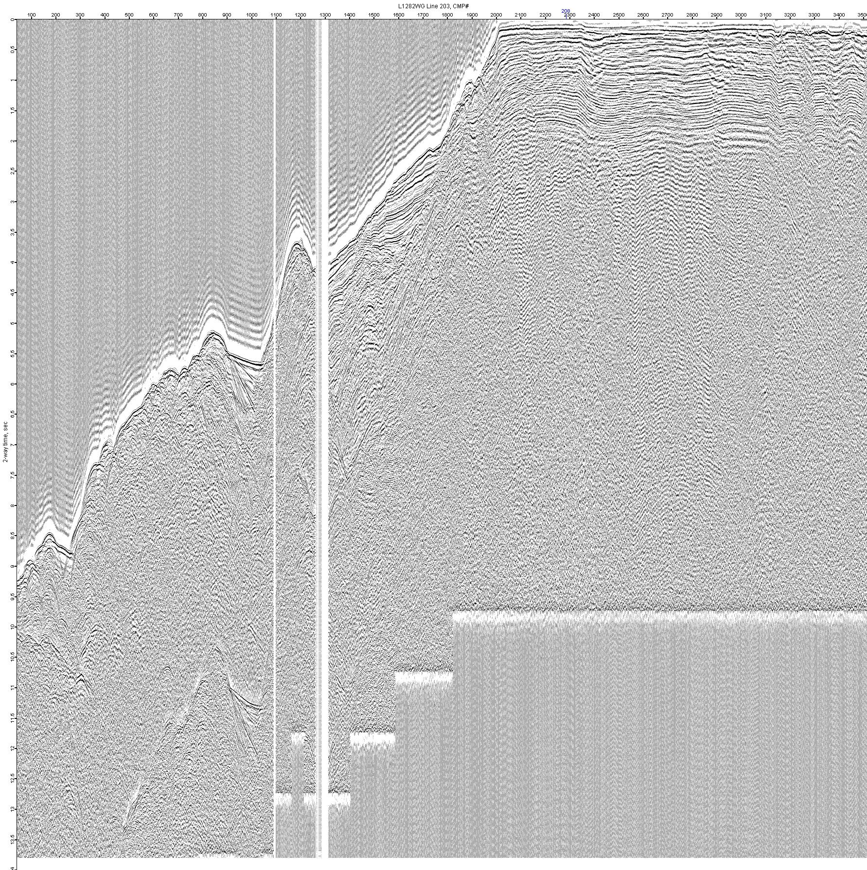 image of seismic data