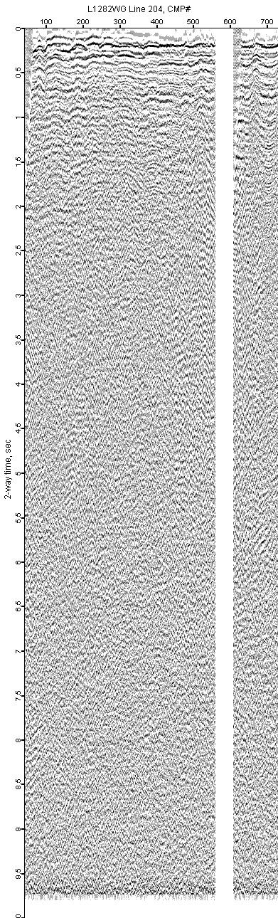 image of seismic data