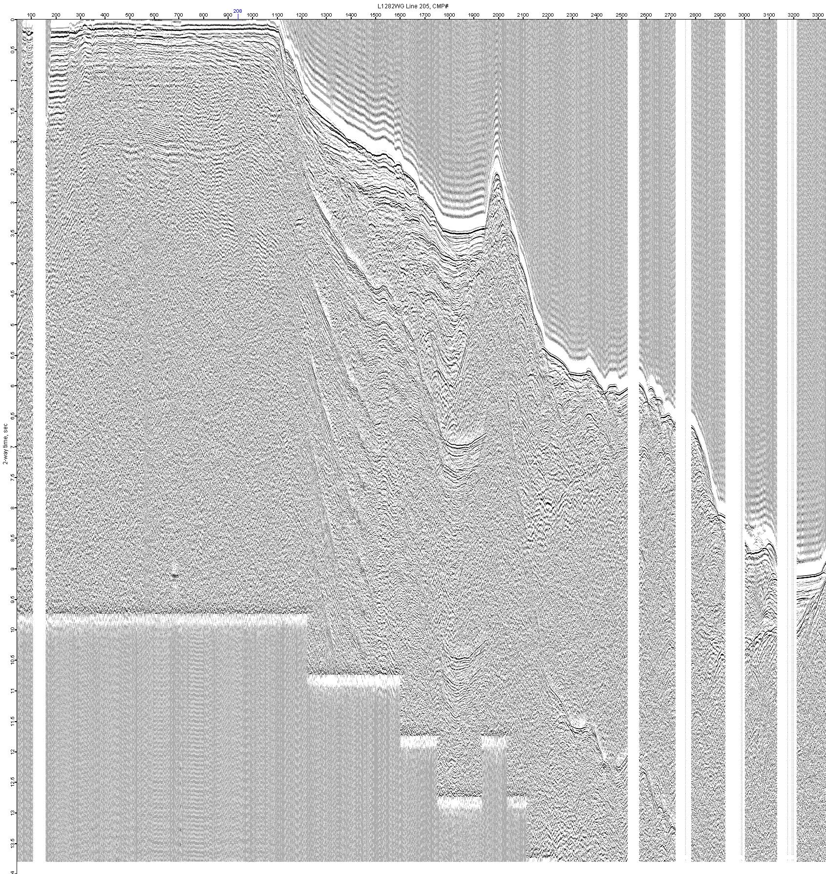 image of seismic data