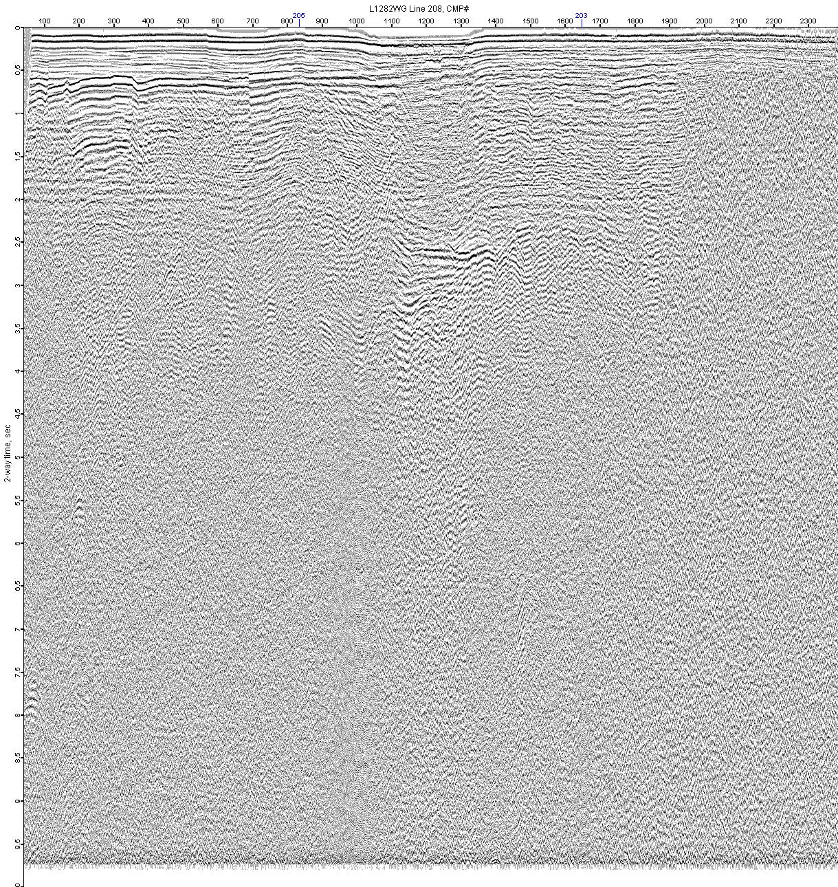 image of seismic data