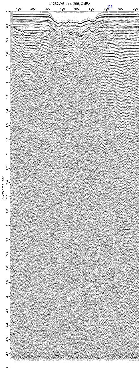 image of seismic data