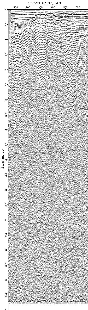 image of seismic data