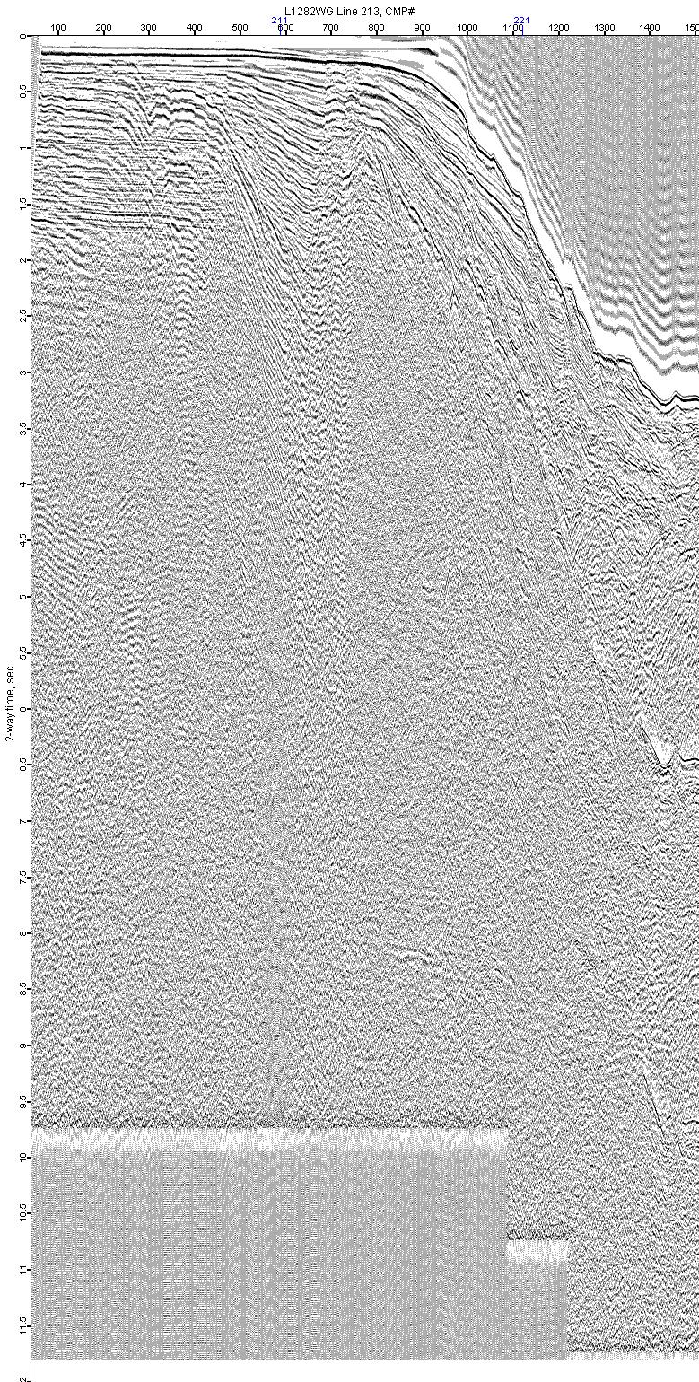 image of seismic data