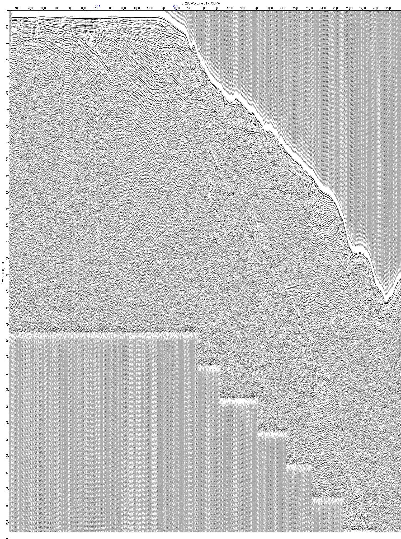image of seismic data