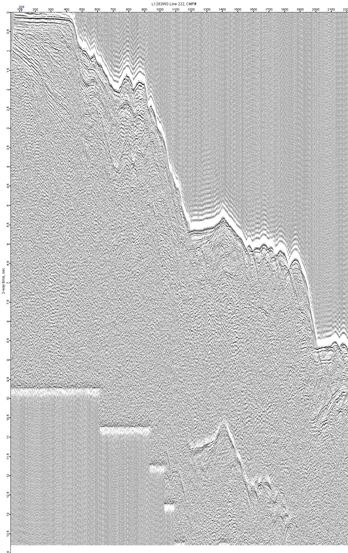 image of seismic data