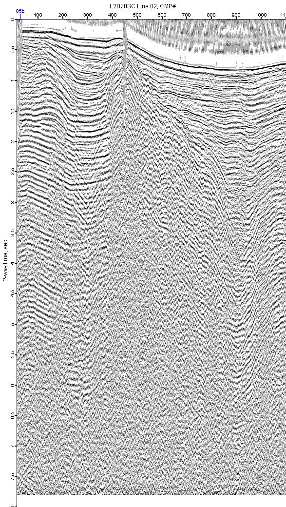 image of seismic data