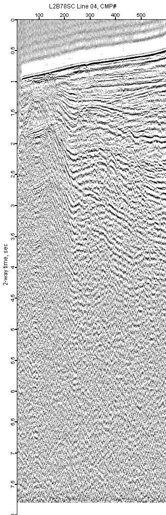image of seismic data
