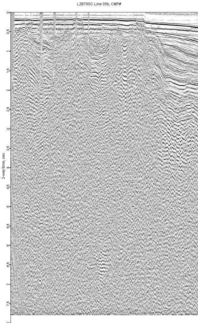 image of seismic data