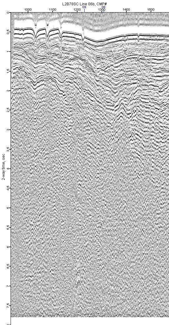 image of seismic data