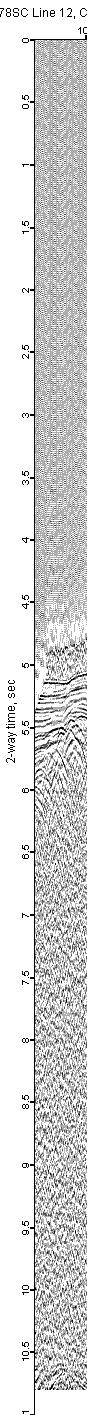 image of seismic data