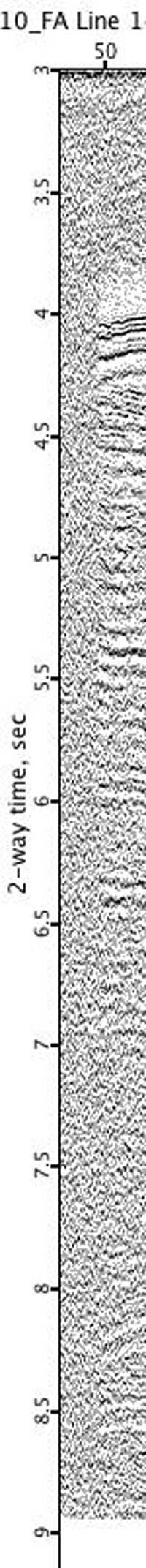 image of seismic data