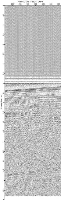 image of seismic data