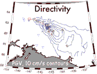 Map of directivity.