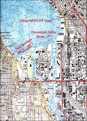 Map of Duwamish Delta