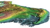 Trout and High Island Shoal perspective view 1