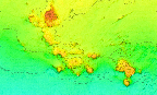 Map view of 40-Fathom Reef