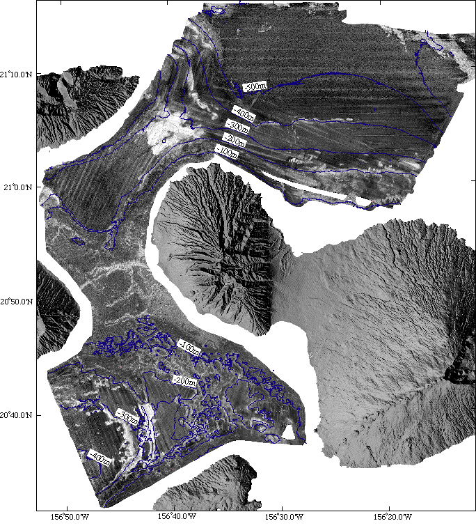 Maui Backscatter Map