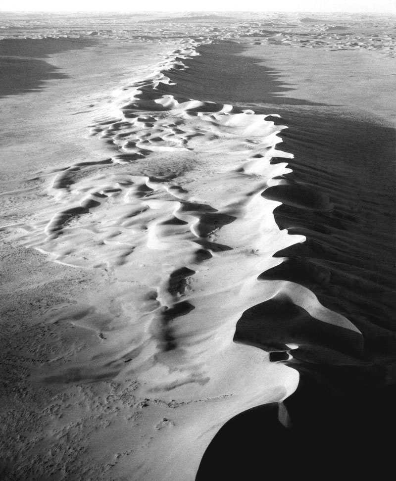 Photo of rock or sand showing pertinent structure or structures; see caption below.