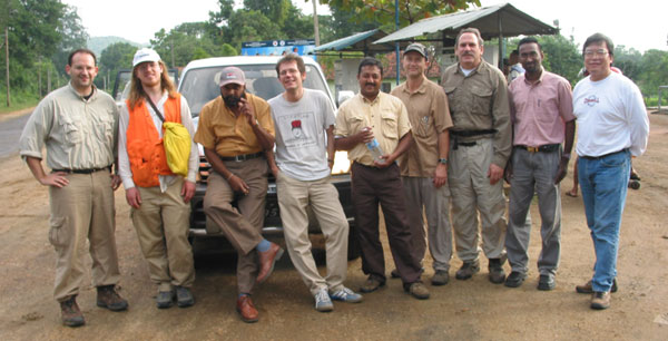 Photo of Sri Lanka east coast survey team
