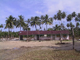 Photo of school in Lagundri, Nias Island.