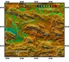 Backscatter intensity map.