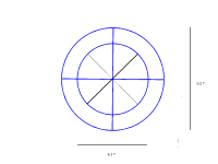 Figure 6.  Schematic of TowCam, top view.