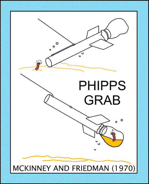 Drawing of Phipps grab sampler (McKinney and Friedman, 1970)