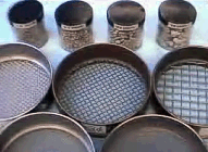 Image showing assortment of wisre-mesh sieves.