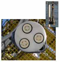 Figure 27. A photograph of D&A Instruments Optical Backscatter Sensors (OBS).