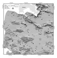 Fig. 4.14a. Shaded-relied bathymetric map of the Approaches to Boston Harbor, north of the Harbor Islands and south of Nahant, including Broad Sound.