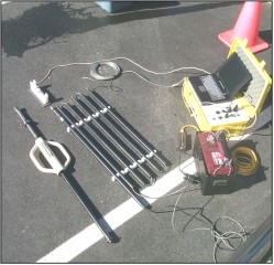 Geoprobe equipment