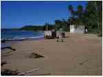 Figure 18. Photograph taken on 05 December 2005 showing infrastructure that is now on the beach and in the surf zone in Reach B-2. 