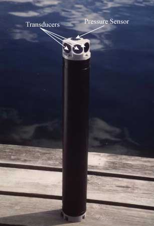 Figure 11.  An Aquadopp Acoustic Profiler (AP).  