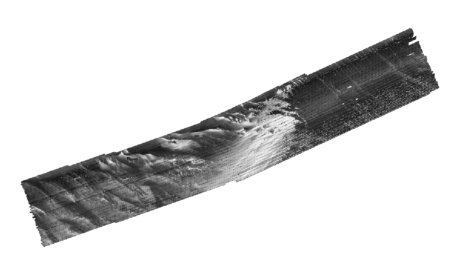 thumbnail image of 5-m backscatter mosaic of Bathyswath SWATHplus sonar data
